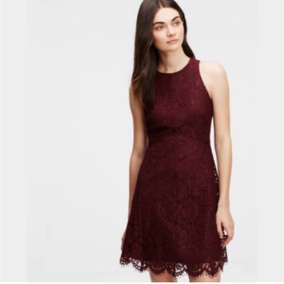 3/$15. Ann Taylor lace dress 0 - Picture 2 of 8